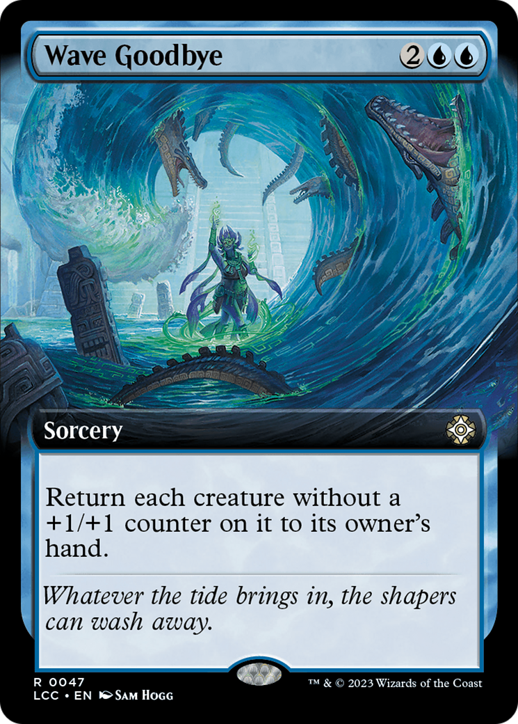 Wave Goodbye (Extended Art) [The Lost Caverns of Ixalan Commander] | Good Games Adelaide SA