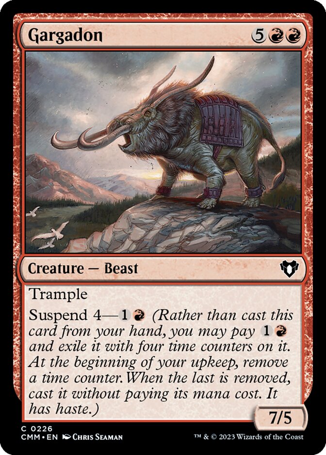 Gargadon 226 (Commander Masters)  - Foil | Good Games Adelaide SA