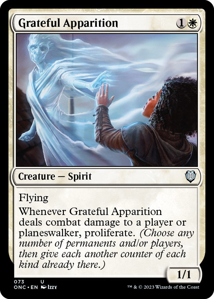 Grateful Apparition [Phyrexia: All Will Be One Commander] | Good Games Adelaide SA