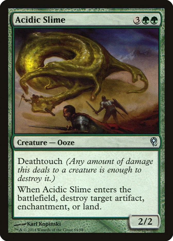 Acidic Slime [Duel Decks: Jace vs. Vraska] | Good Games Adelaide SA