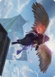 Balmor Battlemage Captain Art Card 44 81 44 (Art Series: Dominaria United)  | Good Games Adelaide SA