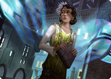 Giada, Font of Hope 1 Art Card [Streets of New Capenna Art Series] | Good Games Adelaide SA