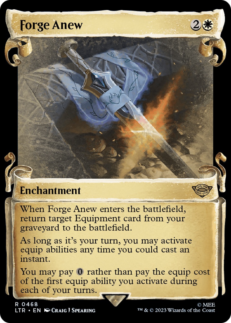 Forge Anew [The Lord of the Rings: Tales of Middle-Earth Showcase Scrolls] | Good Games Adelaide SA