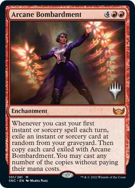 Arcane Bombardment 101 (Promo Pack: Streets of New Capenna)  | Good Games Adelaide SA