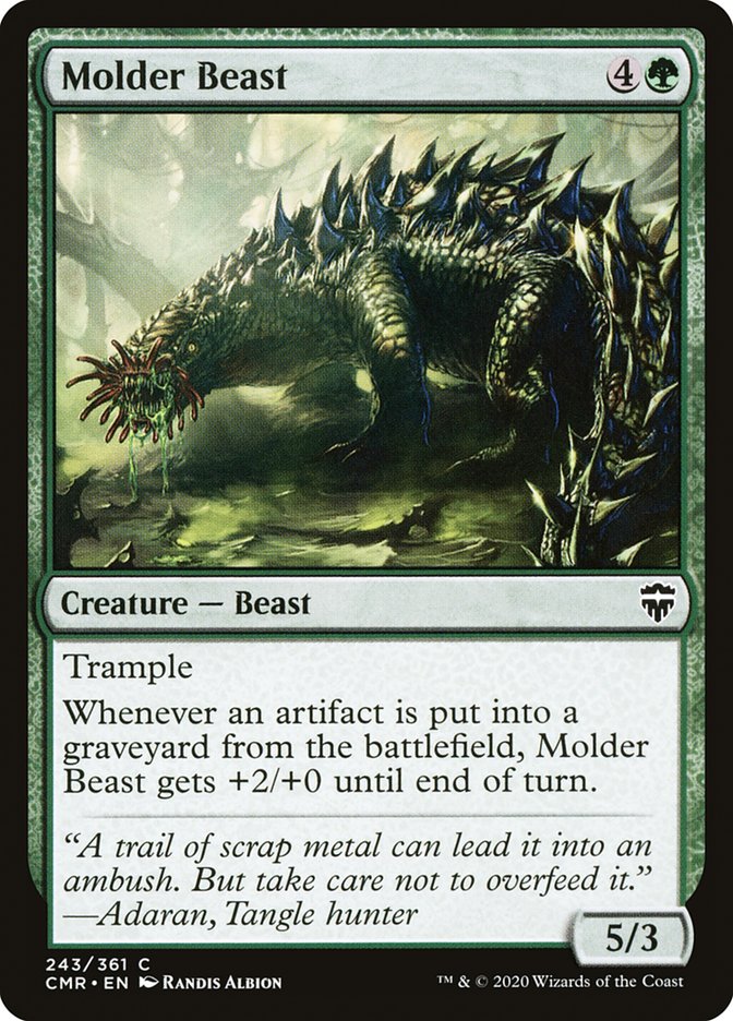 Molder Beast 243 (Commander Legends)  - Foil | Good Games Adelaide SA