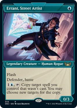 Errant Street Artist Showcase 344 (Streets of New Capenna)  - Foil | Good Games Adelaide SA