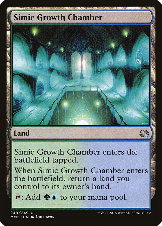 Simic Growth Chamber [Modern Masters 2015] | Good Games Adelaide SA