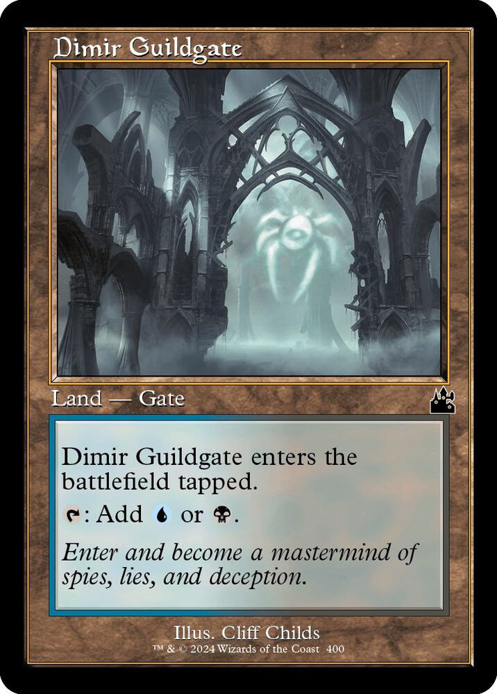 Dimir Guildgate 400 (Ravnica Remastered)  | Good Games Adelaide SA