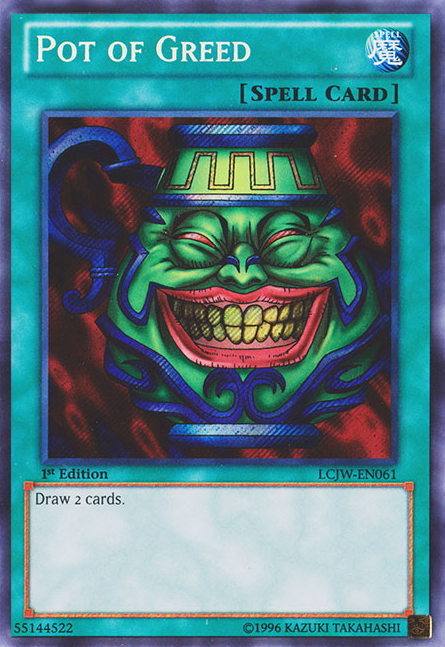 Pot of Greed [LCJW-EN061] Secret Rare | Good Games Adelaide SA