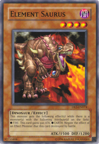 Element Saurus [DR3-EN074] Common | Good Games Adelaide SA