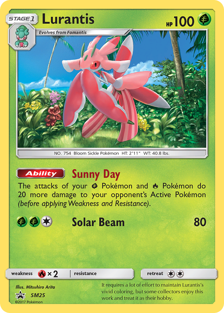 Lurantis (SM25) [Sun & Moon: Black Star Promos] | Good Games Adelaide SA