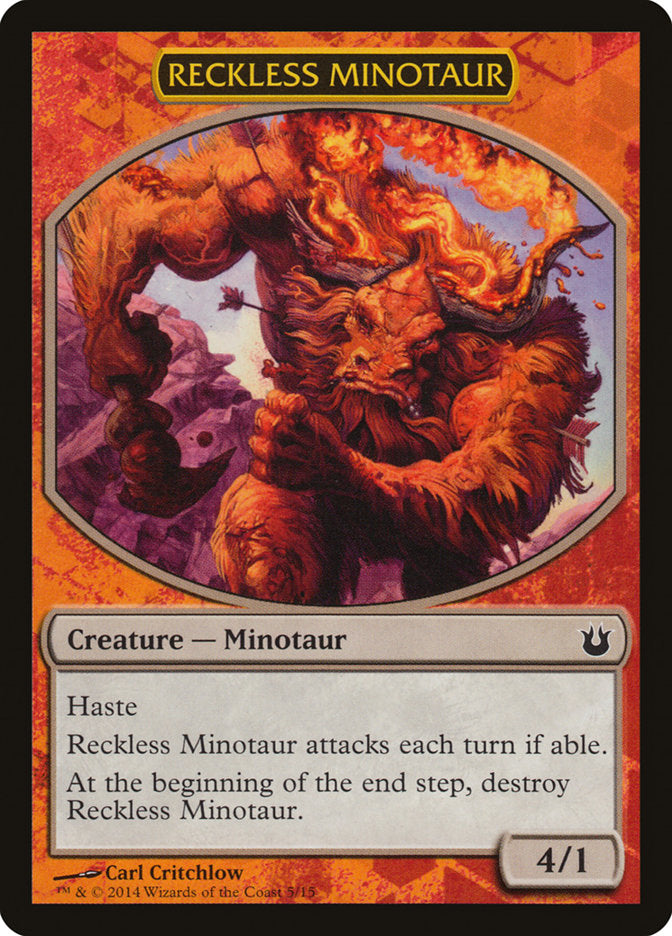 Reckless Minotaur 5 (Hero's Path Promos)  | Good Games Adelaide SA