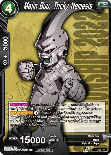 Majin Buu, Tricky Nemesis (P-398) [Promotion Cards] | Good Games Adelaide SA
