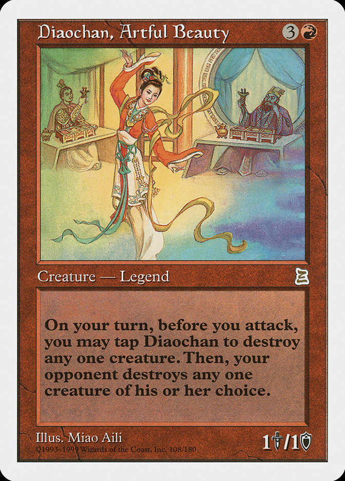 Diaochan, Artful Beauty 108 (Portal Three Kingdoms)  | Good Games Adelaide SA