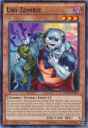 Uni-Zombie [MP15-EN217] Common | Good Games Adelaide SA