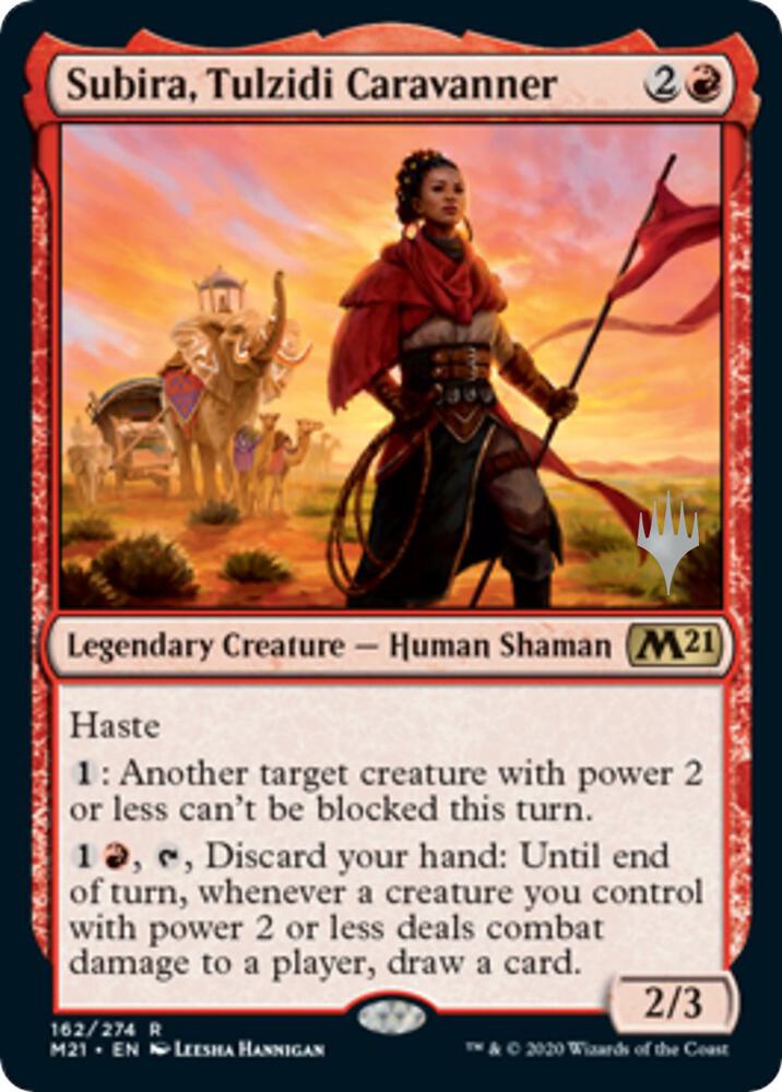 Subira Tulzidi Caravanner 162 (Promo Pack: Core Set 2021)  - Foil | Good Games Adelaide SA