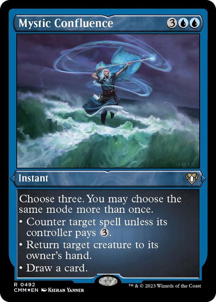 Mystic Confluence (Foil Etched) [Commander Masters] | Good Games Adelaide SA