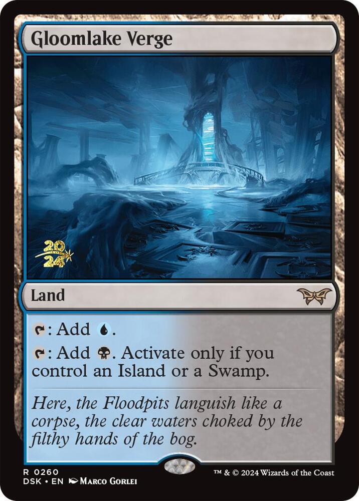 Gloomlake Verge 260 (Prerelease Cards)  - Foil | Good Games Adelaide SA