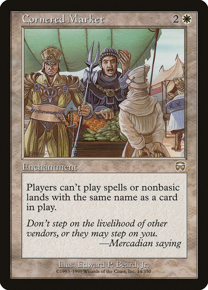 Cornered Market 14 (Mercadian Masques)  | Good Games Adelaide SA