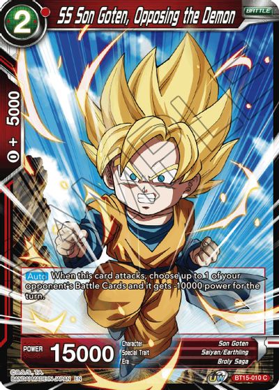 SS Son Goten, Opposing the Demon [BT15-010] | Good Games Adelaide SA