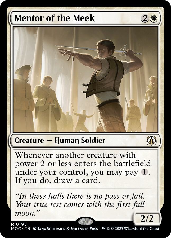 Mentor of the Meek 196 (Commander: March of the Machine)  | Good Games Adelaide SA