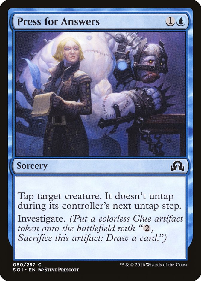 Press for Answers 80 (Shadows over Innistrad)  | Good Games Adelaide SA