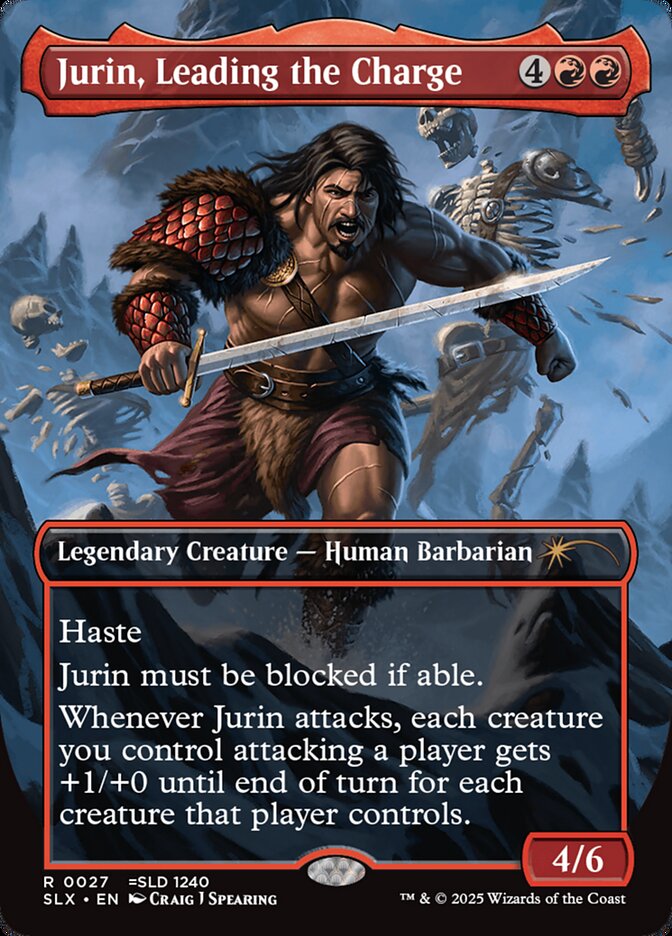 Jurin, Leading the Charge 27 (SLX Cards)  | Good Games Adelaide SA