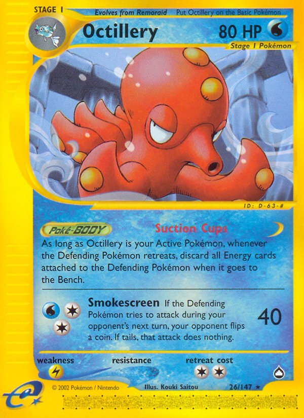 Octillery (26/147) [Aquapolis] | Good Games Adelaide SA