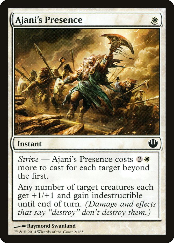 Ajani's Presence [Journey into Nyx] | Good Games Adelaide SA