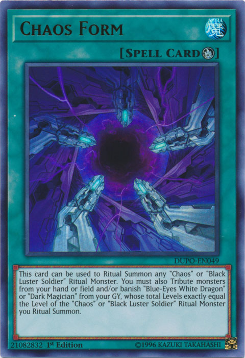 Chaos Form [DUPO-EN049] Ultra Rare | Good Games Adelaide SA
