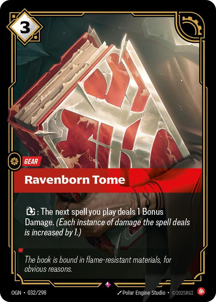 Ravenborn Tome 032/298 (Origins)  - Foil | Good Games Adelaide SA