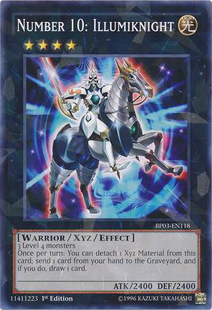 Number 10: Illumiknight [BP03-EN118] Shatterfoil Rare | Good Games Adelaide SA