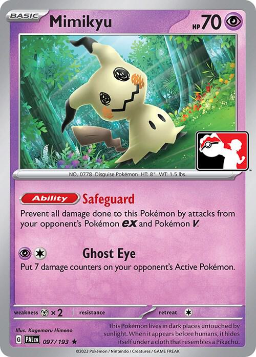 Mimikyu Series 4 097/193 (Prize Pack Series Cards)  | Good Games Adelaide SA
