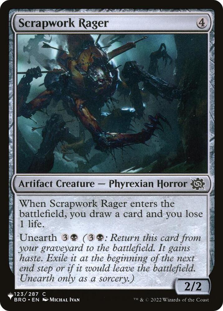 Scrapwork Rager 123/012 (The List Reprints)  | Good Games Adelaide SA