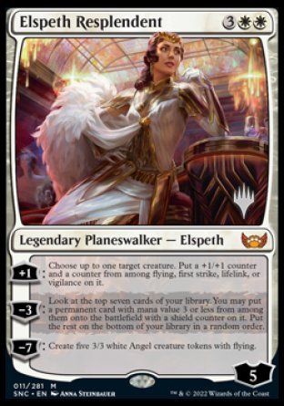 Elspeth Resplendent (Promo Pack) [Streets of New Capenna Promos] | Good Games Adelaide SA