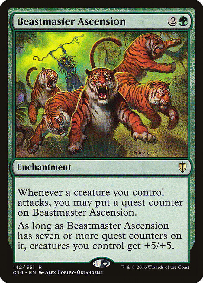 Beastmaster Ascension [Commander 2016] | Good Games Adelaide SA