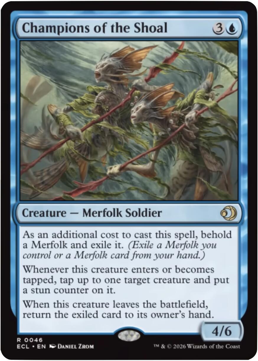 Champions of the Shoal [Lorwyn Eclipsed] | Good Games Adelaide SA
