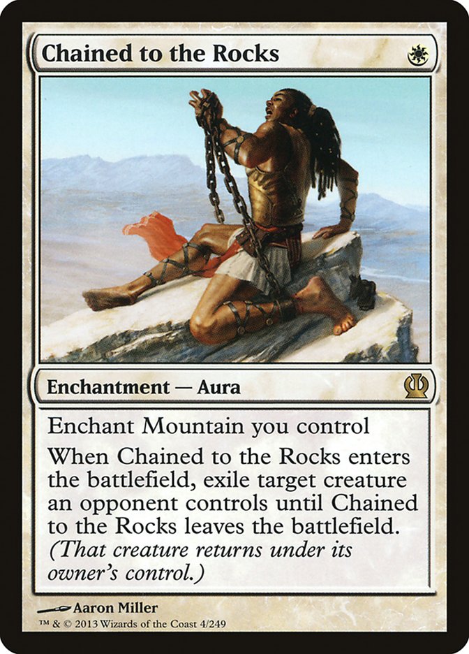 Chained to the Rocks 4 (Theros)  - Foil | Good Games Adelaide SA
