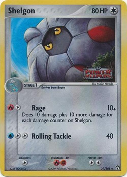 Shelgon (39/108) (Stamped) [EX: Power Keepers] | Good Games Adelaide SA