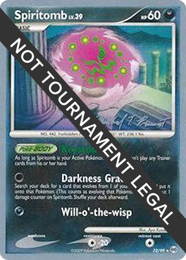 Spiritomb 2010 Michael Pramawat 32/99 (World Championship Decks)  | Good Games Adelaide SA