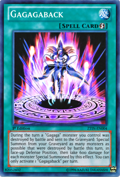 Gagagaback [ZTIN-EN004] Super Rare | Good Games Adelaide SA