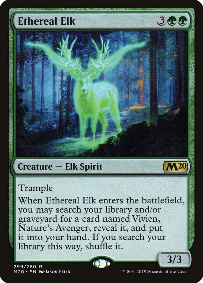 Ethereal Elk 299 (Core Set 2020)  | Good Games Adelaide SA
