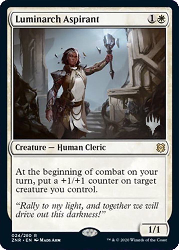 Luminarch Aspirant 24 (Promo Pack: Zendikar Rising)  | Good Games Adelaide SA