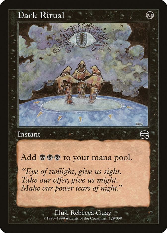 Dark Ritual 129 (Mercadian Masques)  - Foil | Good Games Adelaide SA