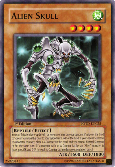 Alien Skull [POTD-EN025] Common | Good Games Adelaide SA