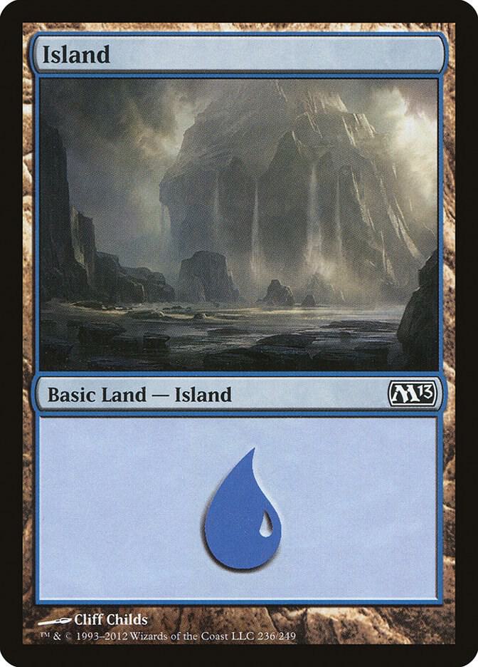 Island 236 236 (Magic 2013 (M13))  - Foil | Good Games Adelaide SA