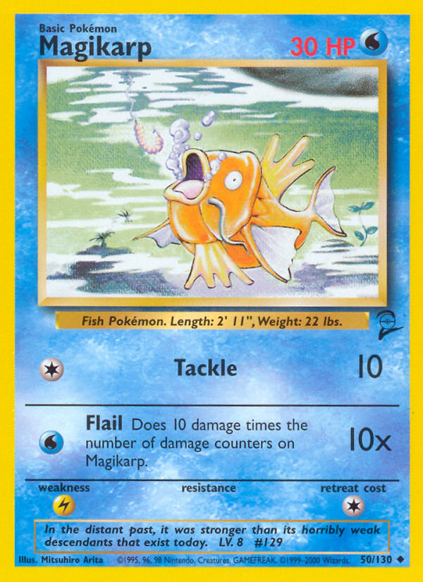 Magikarp (50/130) [Base Set 2] | Good Games Adelaide SA