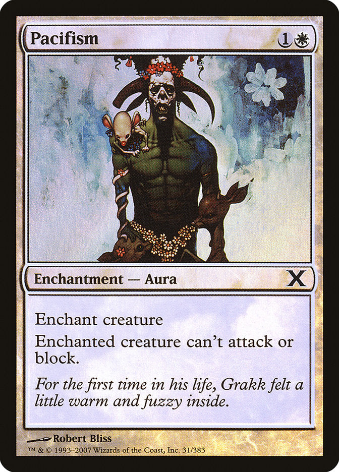 Pacifism (Premium Foil) [Tenth Edition] | Good Games Adelaide SA