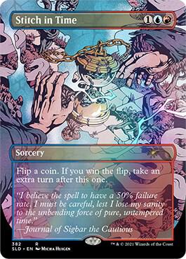 Stitch in Time 382 (Secret Lair Drop Series)  - Foil | Good Games Adelaide SA