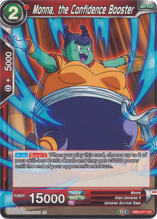 Monna, the Confidence Booster [DB2-017] | Good Games Adelaide SA